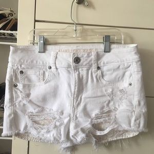 white shorts